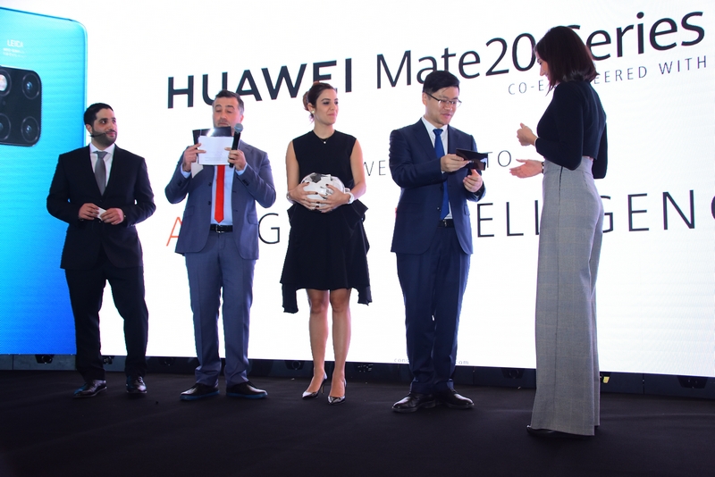 Launching of the Huawei Mate20 at Four Seasons Hotel